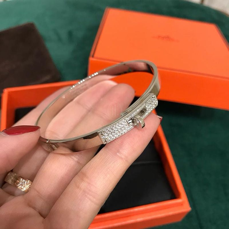 에르메스 Kelly Bracelet 파베