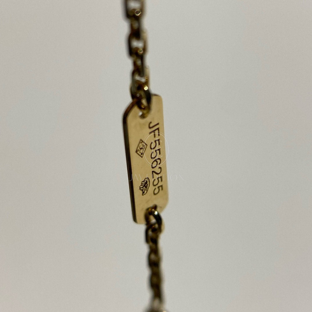 반클리프 빈티지 알함브라 네크리스 (18K)