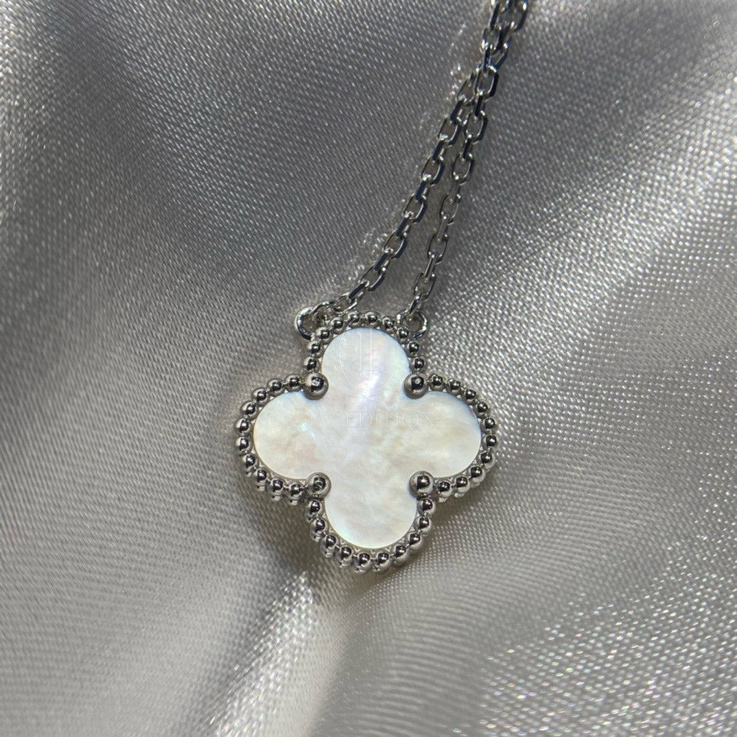 반클리프 빈티지 알함브라 네크리스 (18K)