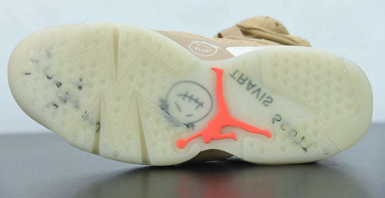 나이키 조던 6 x 트래비스 스캇 레트로 SP 브리티쉬 카키