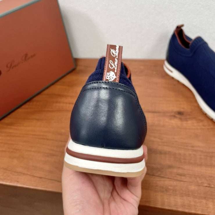 로로피아나 360LP 플렉시 스니커즈 네이비