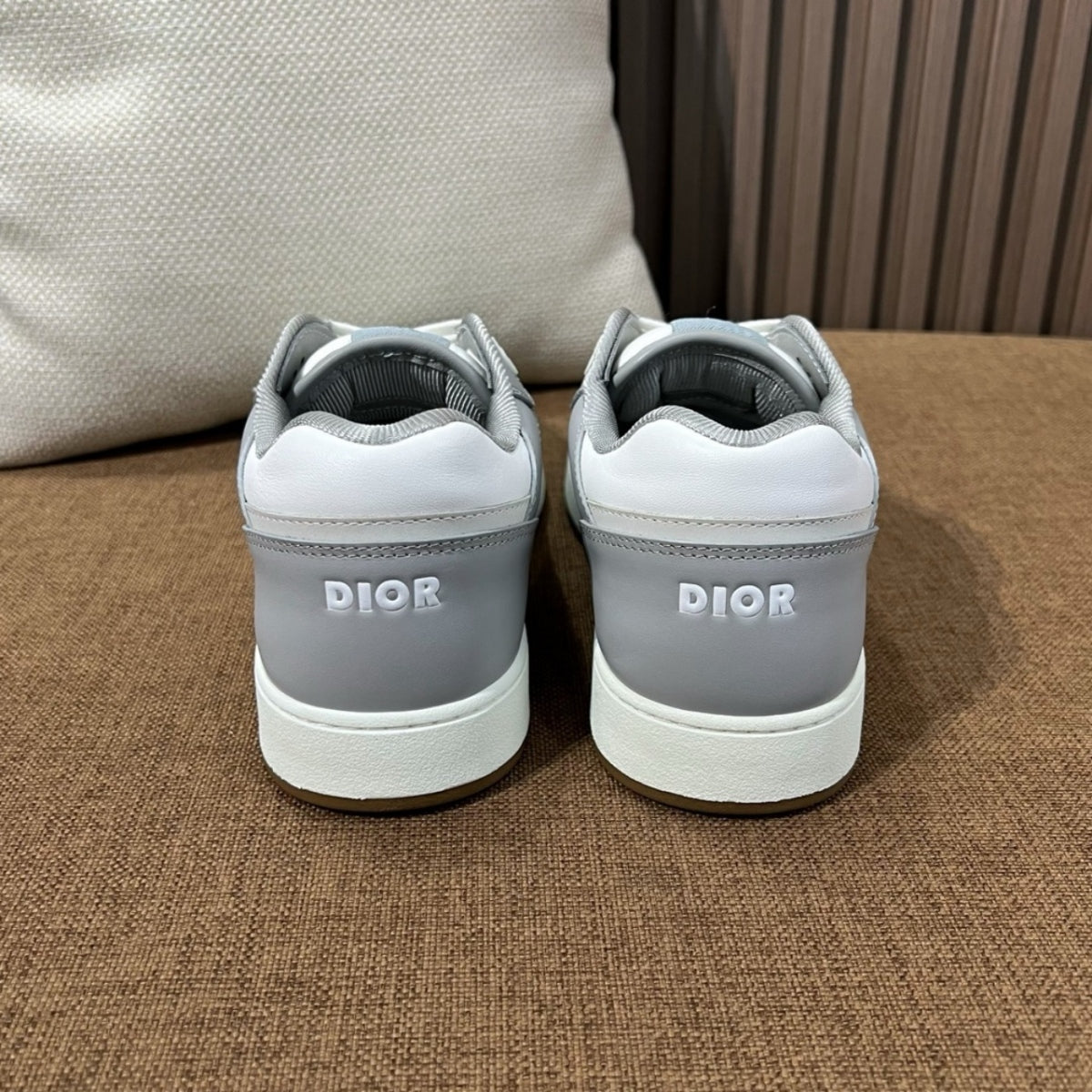 디올 B27 업타운 로우탑 스니커즈 오블리크 자카드