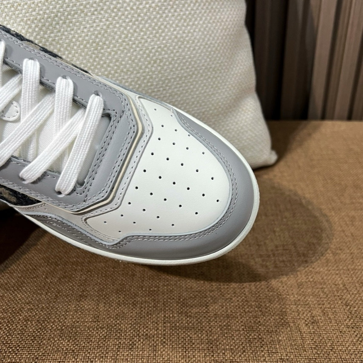 디올 B27 업타운 로우탑 스니커즈 오블리크 자카드