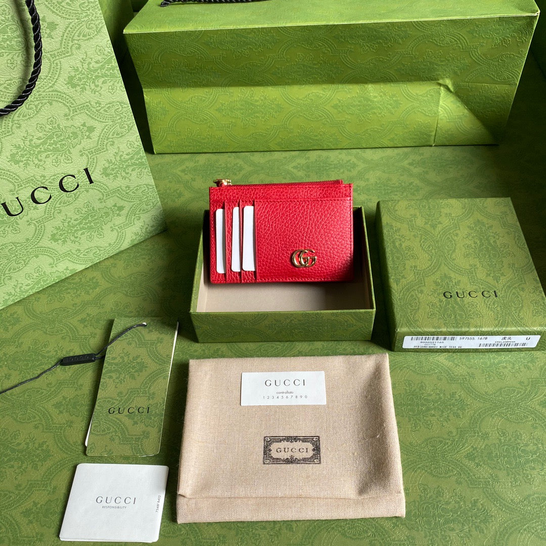 구찌 마몬트 지퍼 카드지갑