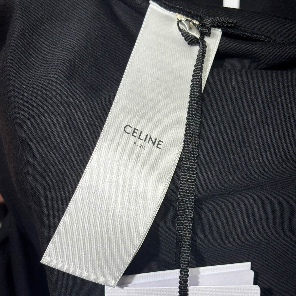 1% 셀린느 코튼 저지 루즈 티셔츠