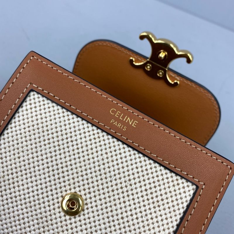 셀린느 스몰 트리오페 플랩 지갑