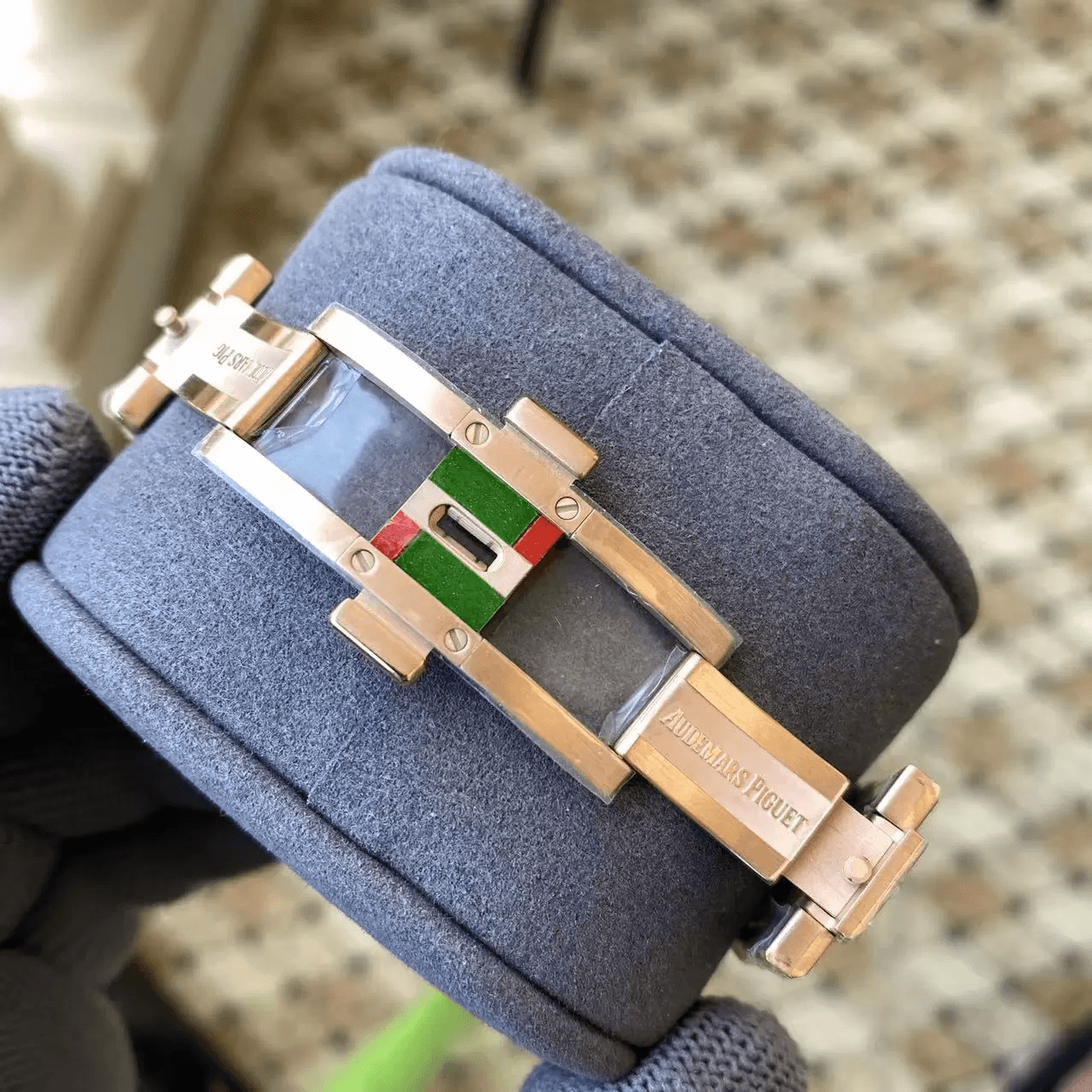 오데마피게 로얄오크 26574 청판 퍼페추얼 캘린더 금통