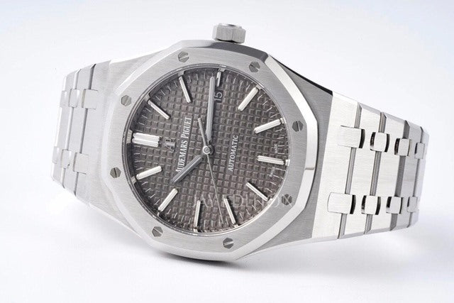 오데마피게 로얄오크 15400 그레이 스틸