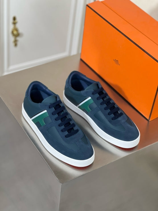 에르메스 부메랑 스니커즈 멀티컬러 블루