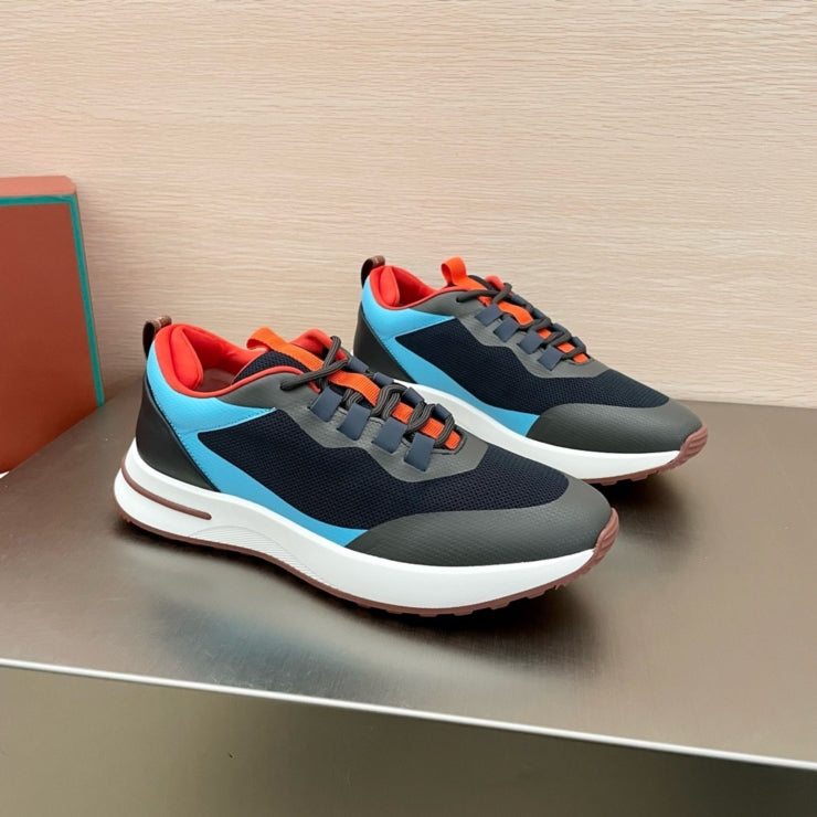 로로피아나 위크앤드 워크 윈드 스니커즈 블루