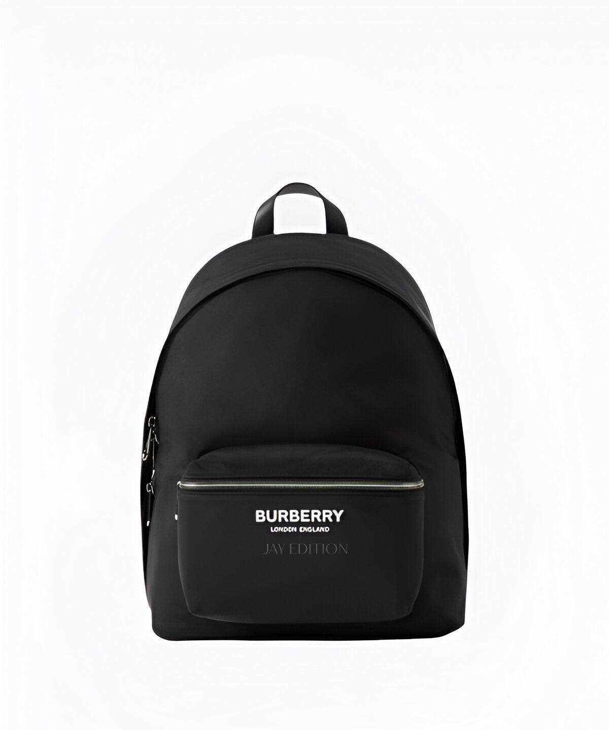 버버리 로고 프린트 나일론 백팩 전면 로고와 구조적 수납 포켓 디테일