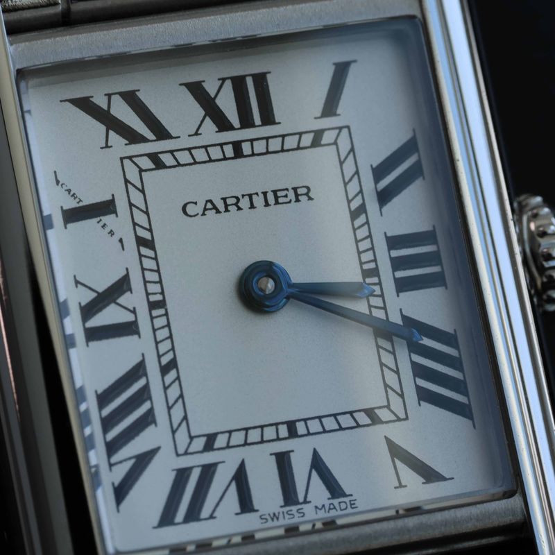 까르띠에 탱크 머스트 스틸 (스몰)