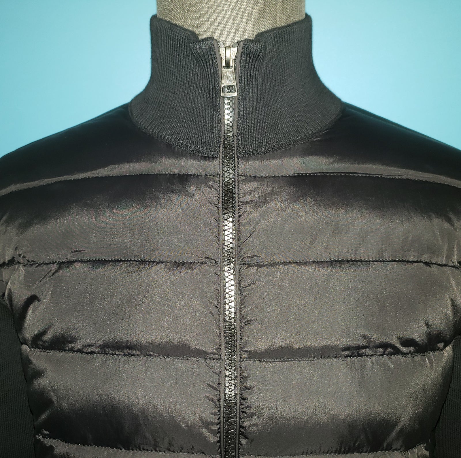 패딩 울 가디건 (김현우 니트패딩)