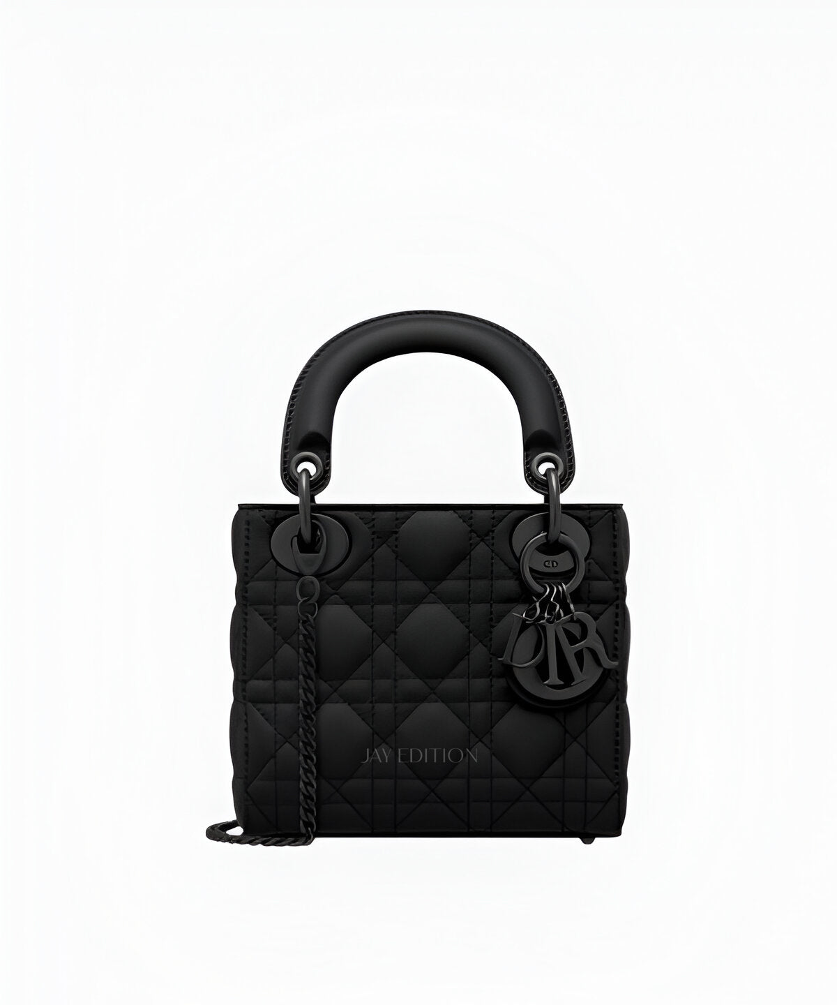 디올 울트라 매트 레이디백 미니 무광 퀼팅 디테일과 매트 하드웨어가 특징인 디올 미니백