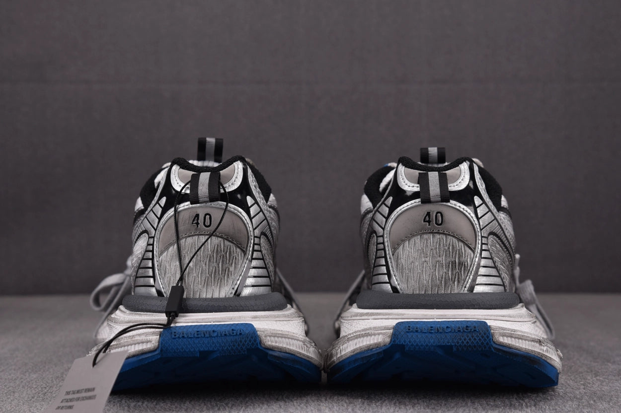 발렌시아가 3XL 스니커즈 그레이 화이트 블루