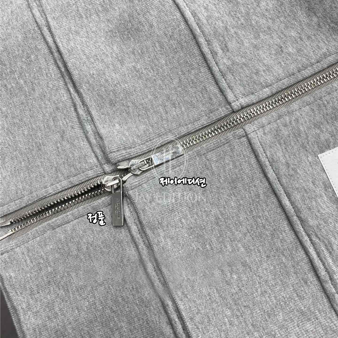 톰브라운 4선 클래식 후드 집업