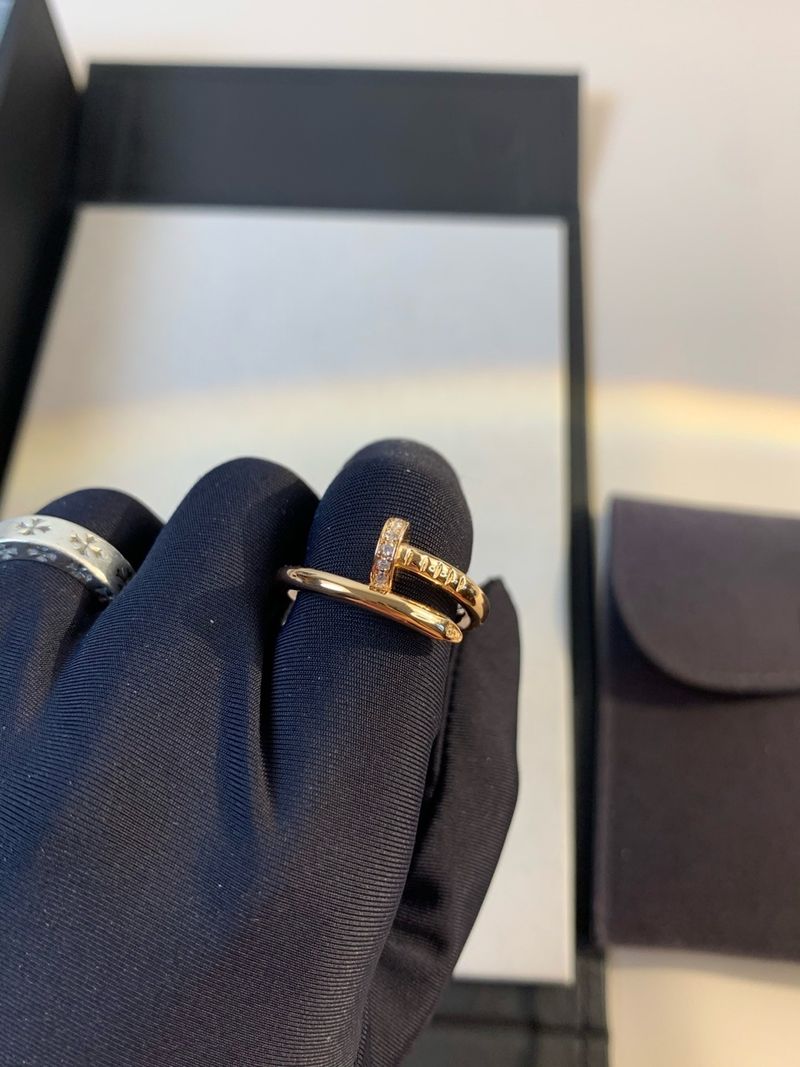 까르띠에 앵끌루 링 다이아