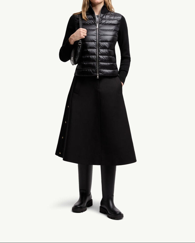 패딩 울 집업 가디건 (추천)