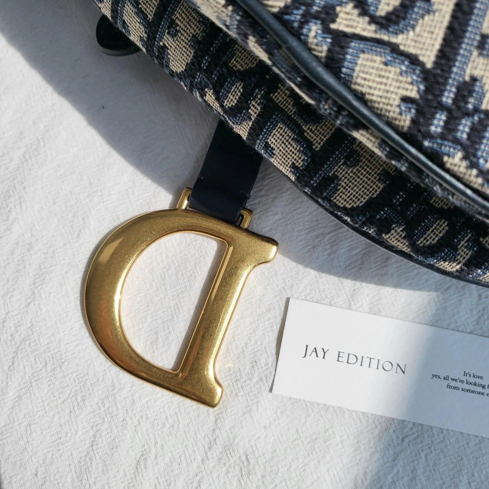 디올 오블리크 새들백 미니,미디움