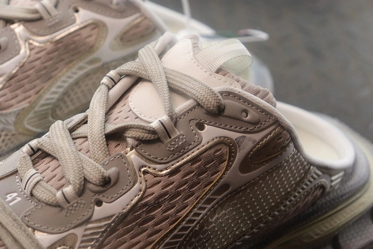 발렌시아가 3XL 베이지 뮬 스니커즈