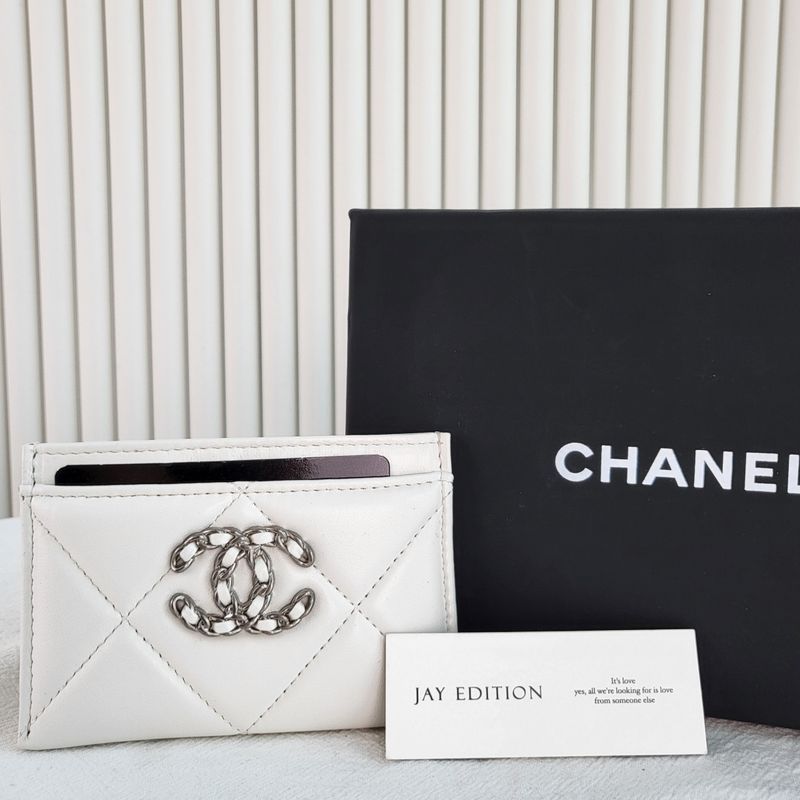 샤넬 19 카드 홀더