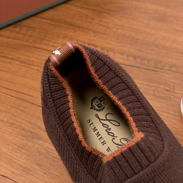 로로피아나 360LP 플렉시 스니커즈 브라운