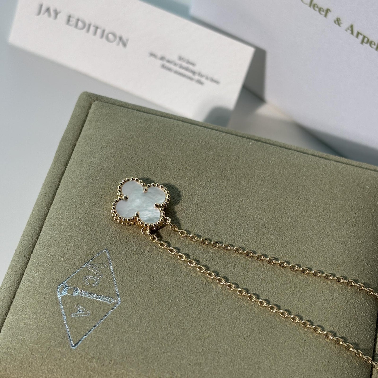 반클리프 빈티지 알함브라 (네크리스)