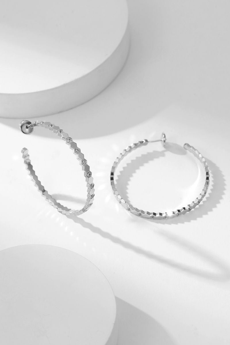 쇼메 비마이러브 부분파베 이어링