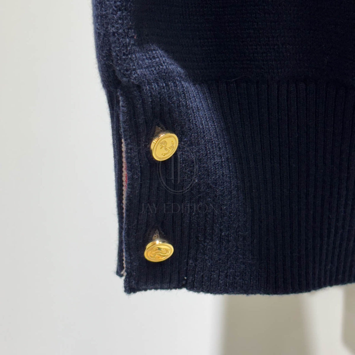 1% 톰브라운 밀라노 스티치 가디건,니트