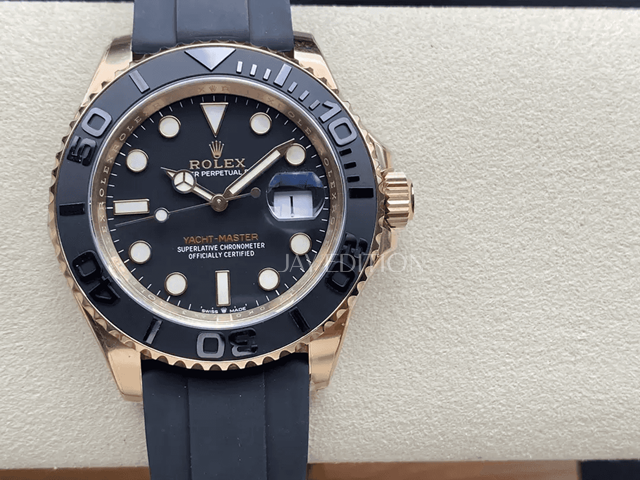 롤렉스 요트마스터 로즈골드 금통 러버밴드 42mm
