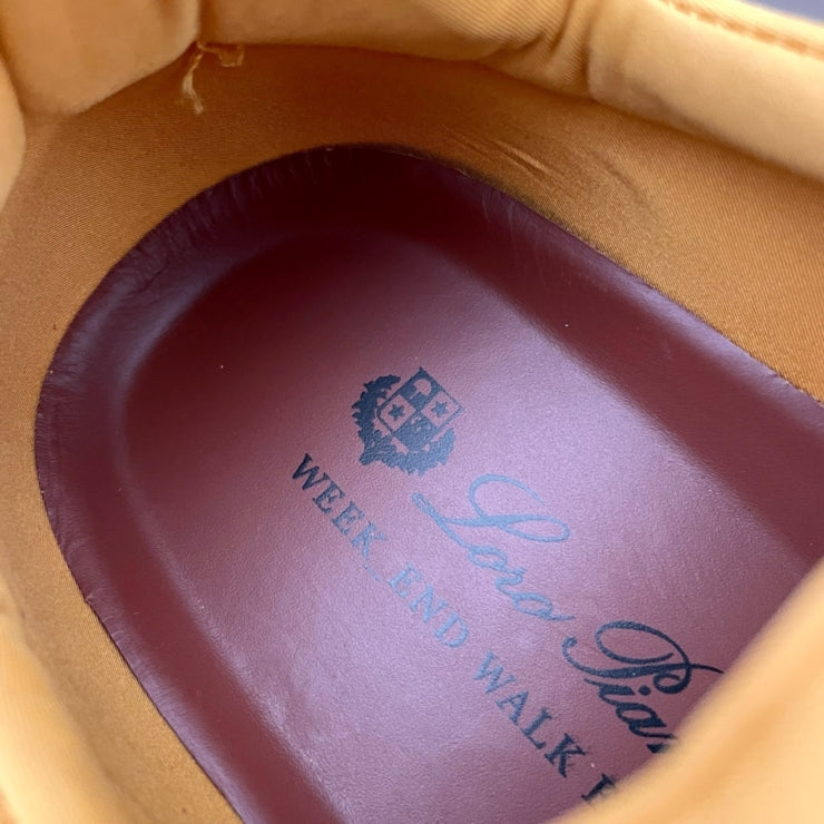 로로피아나 위크앤드 워크 패브릭 스니커즈 옐로우