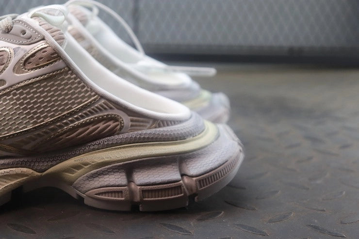 발렌시아가 3XL 베이지 뮬 스니커즈