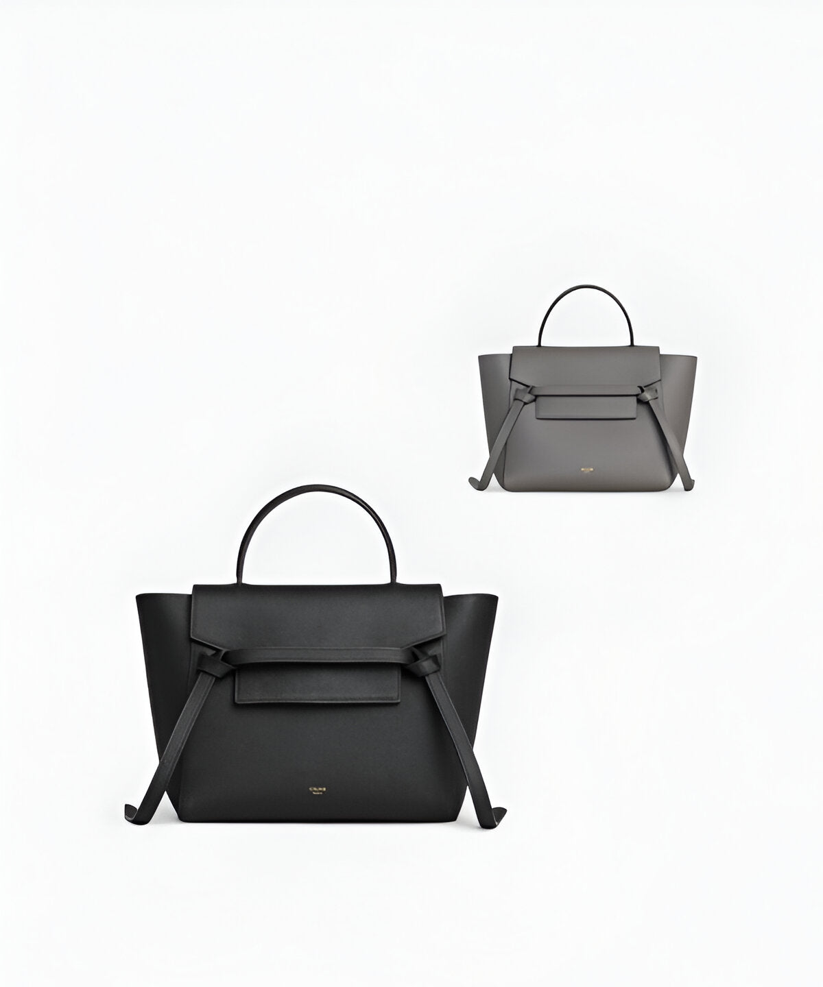 셀린느 벨트백 마이크로 부드러운 가죽 소재 플랩과 벨트 디테일 넉넉한 수납공간의 구조적인 마이크로 사이즈 백