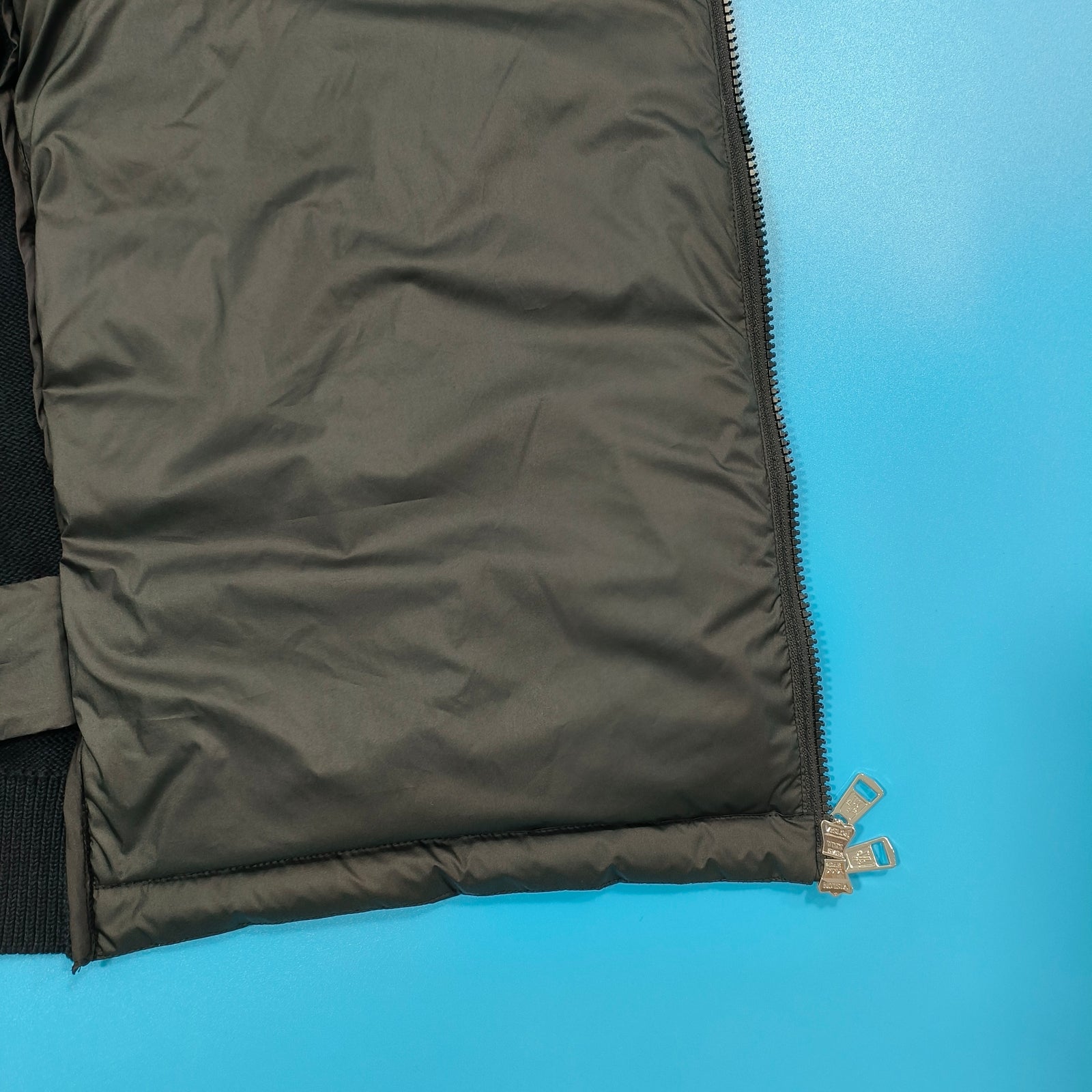 패딩 코튼 집업 카디건