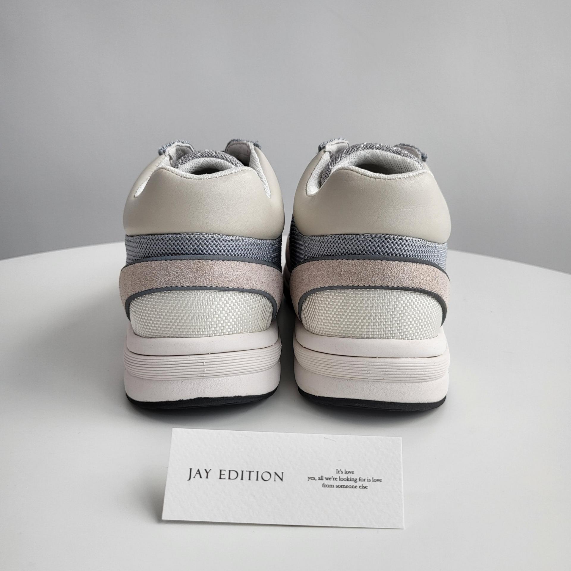 국내) 샤넬 로고 스니커즈 / 블랙 36