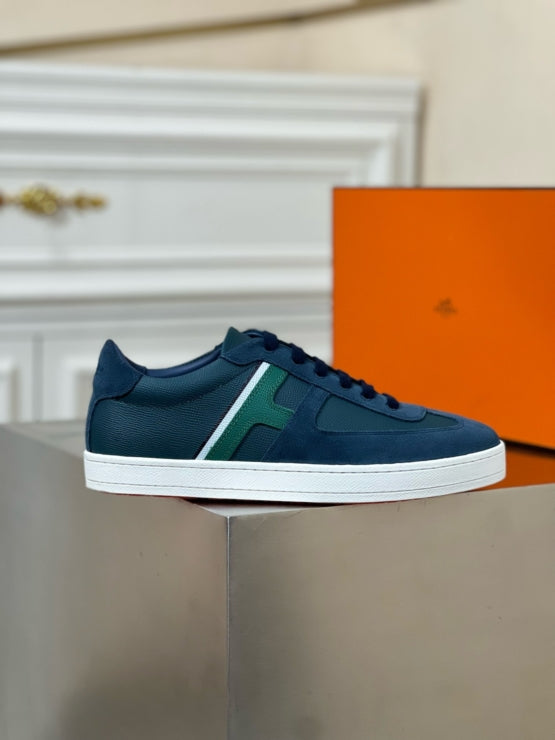 에르메스 부메랑 스니커즈 멀티컬러 블루