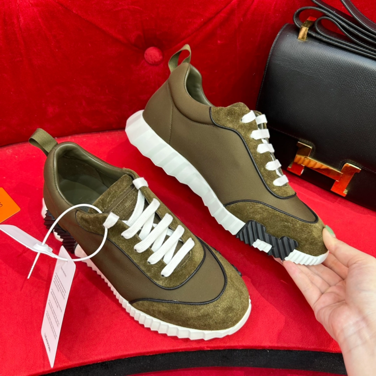 에르메스 바운싱 스웨이드 고트스킨 버트