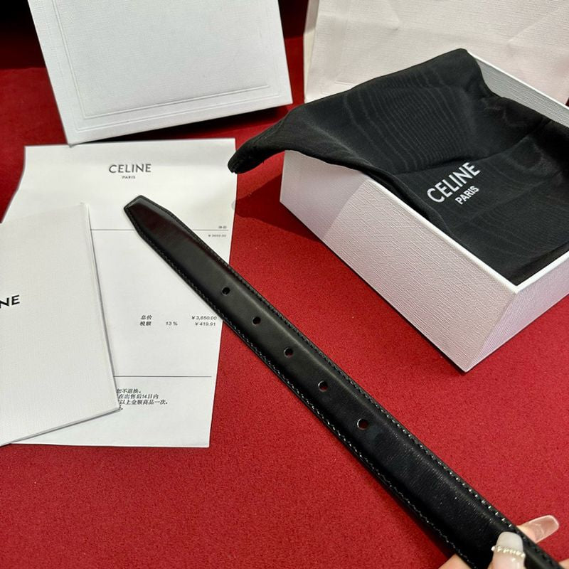 셀린느 트리오페 벨트 - 미디움 2.5cm 여성용