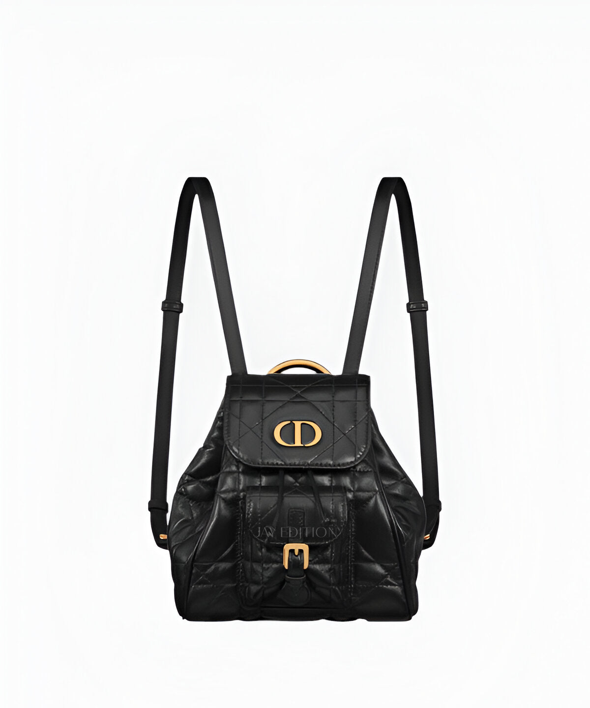 디올 카로 스몰 백팩 카나쥬 퀼팅과 조절 가능한 스트랩이 특징인 디올 스몰 백팩
