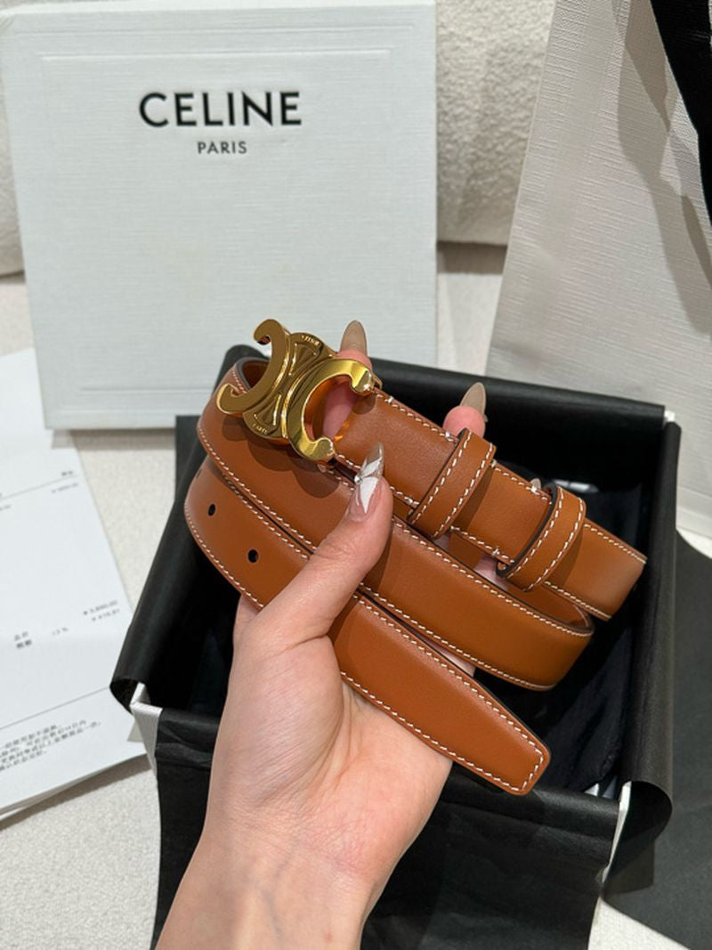 셀린느 트리오페 벨트 - 미디움 2.5cm 여성용