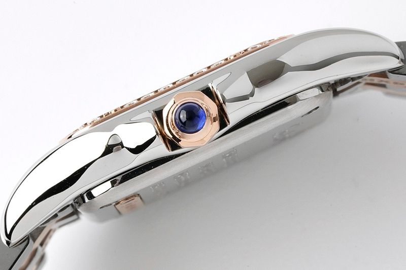 까르띠에 팬더 스몰 로즈골드콤비 다이아세팅