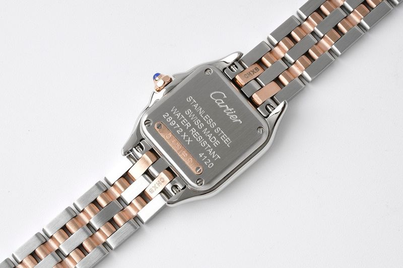 까르띠에 팬더 스몰 로즈골드콤비 다이아세팅