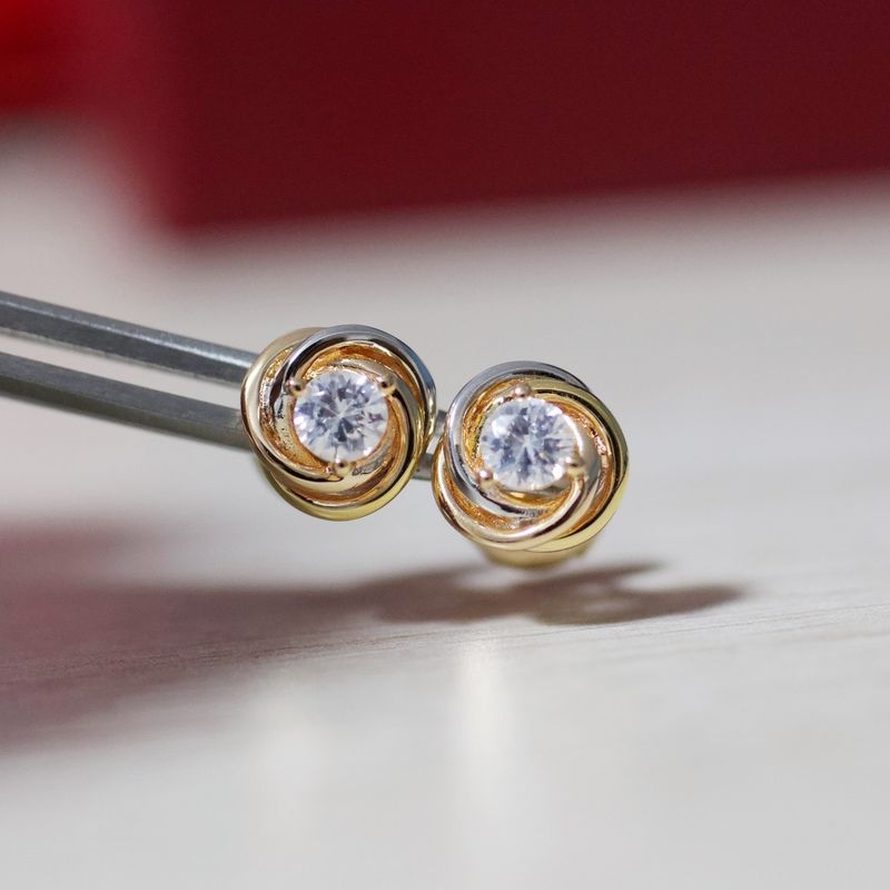 까르띠에 트리니티 귀걸이