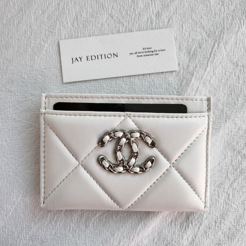 샤넬 19 카드 홀더