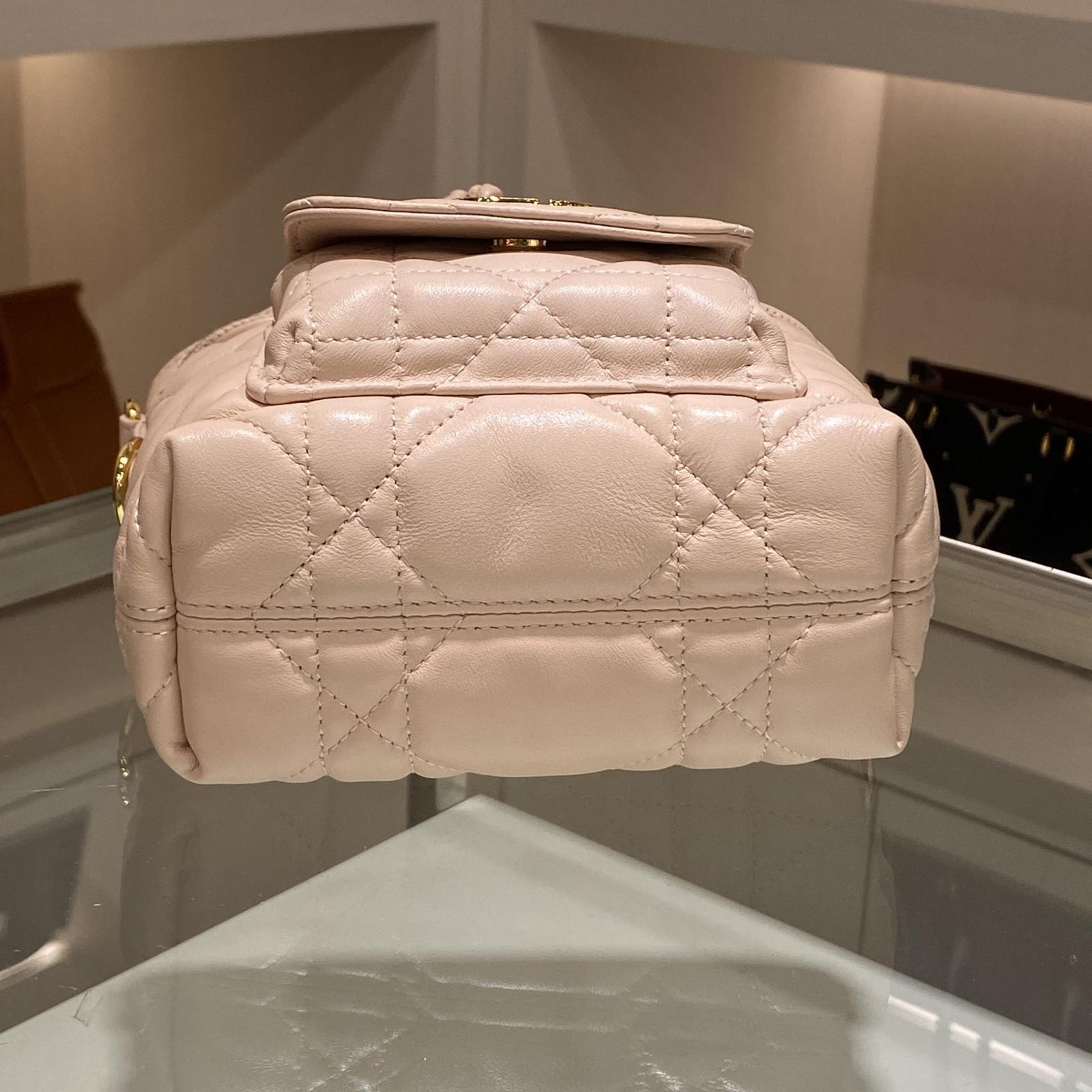 디올 카로 나노 버킷백