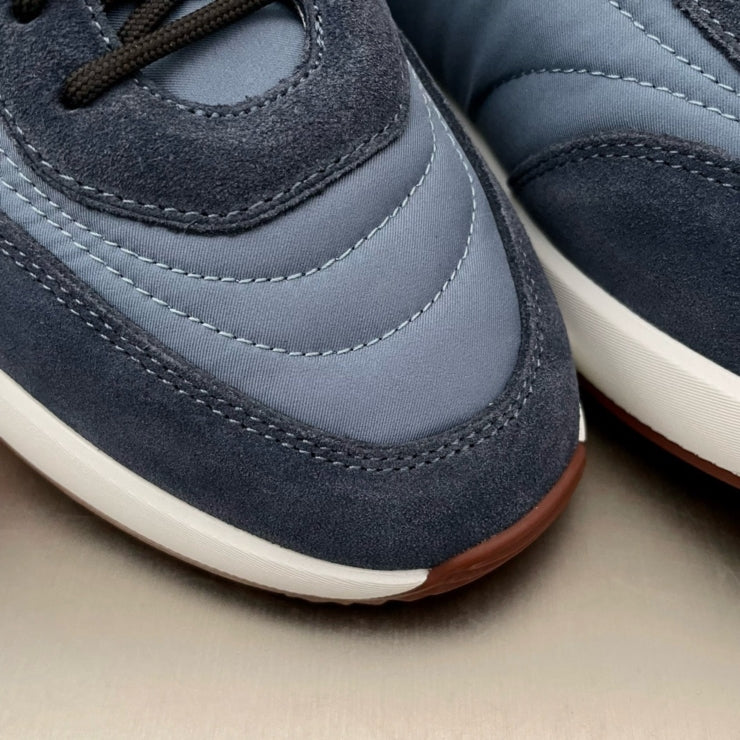 로로피아나 위크앤드 워크 패브릭 스니커즈 블루