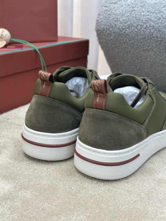 로로피아나 뉴포트 워크 윈드 스니커즈 그린