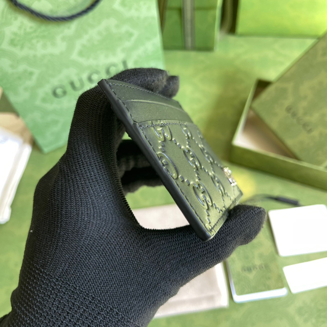 구찌 시마 로고 카드케이스