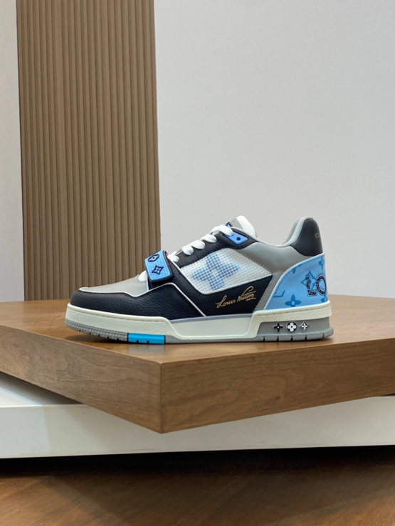 루이비통 LV 트레이너 벨크로 스니커즈