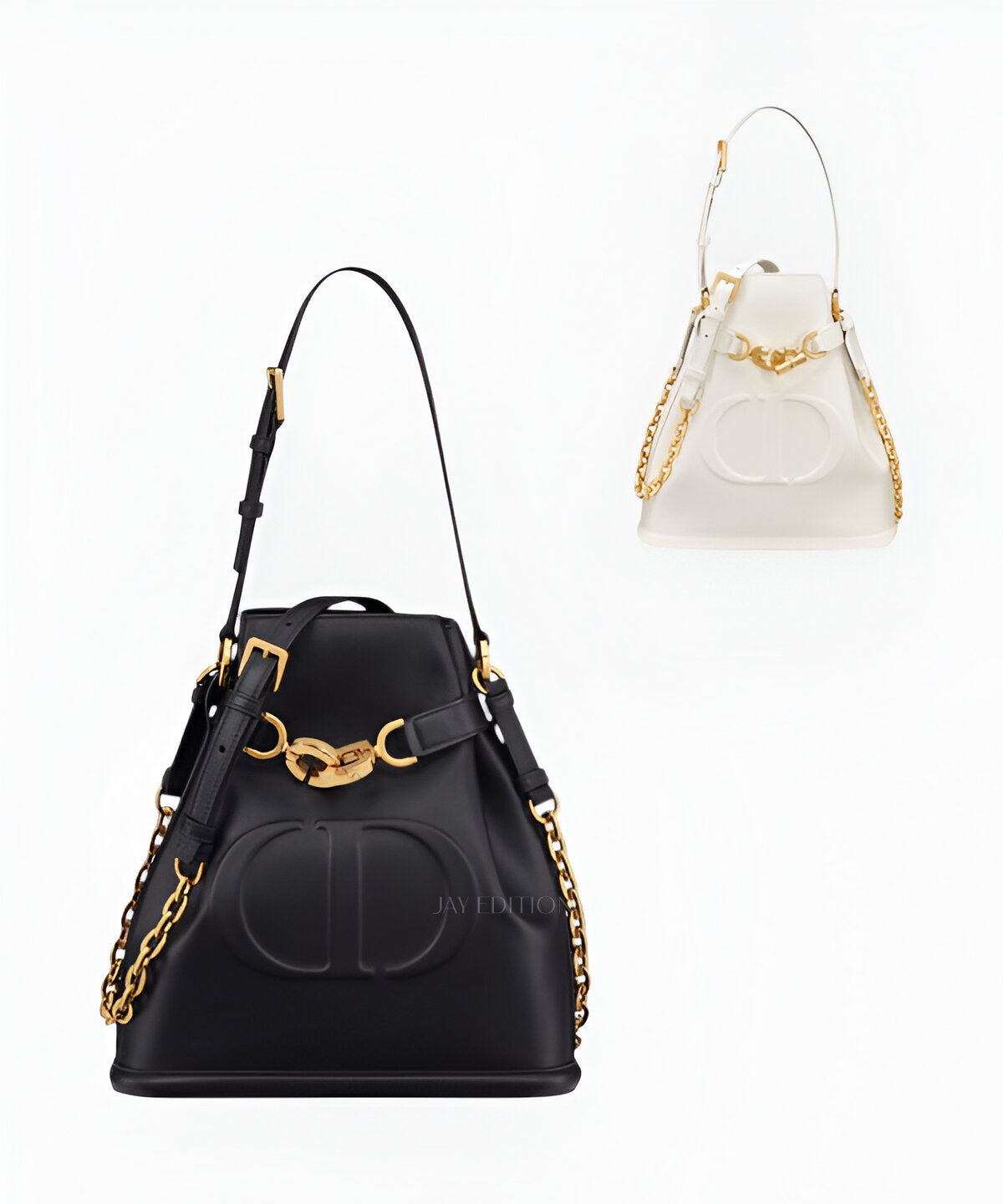 디올 C'est 미디움백 오블리크 패턴 미디엄 사이즈 가방